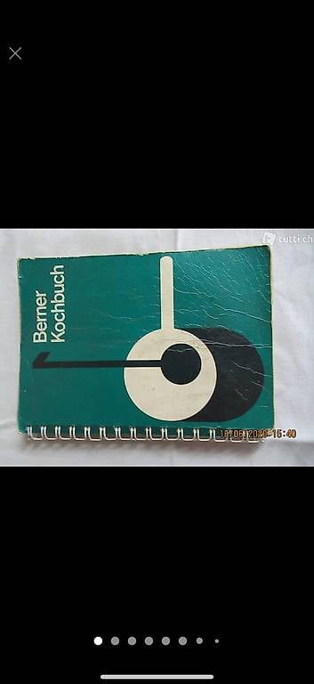 Berner Kochbuch sauber und ganz