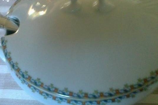 Suppenschüssel Langenthal mit Silber-Schöpfkelle