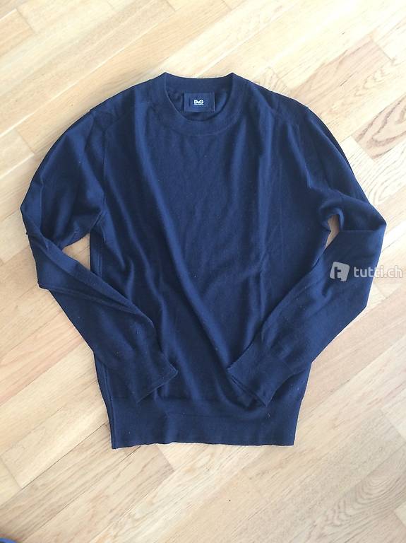 Dolce Gabbana D&G Pullover schwarz 50
