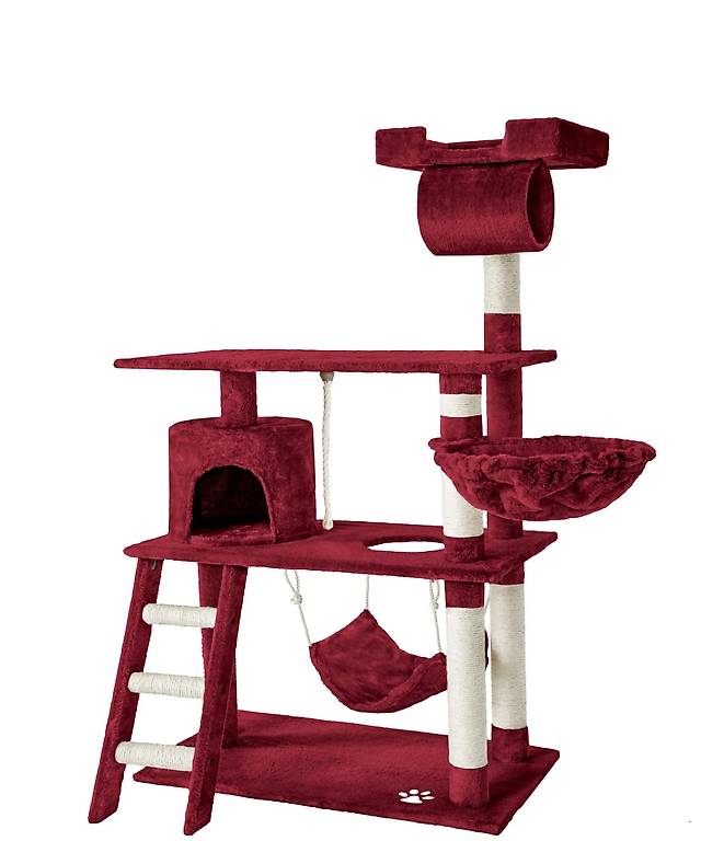 Kratzbaum Marcel weinrot