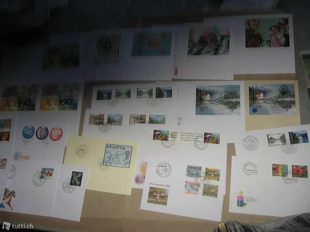 Briefmarken Ersttagsbriefsammlung von 1975 bis 2003