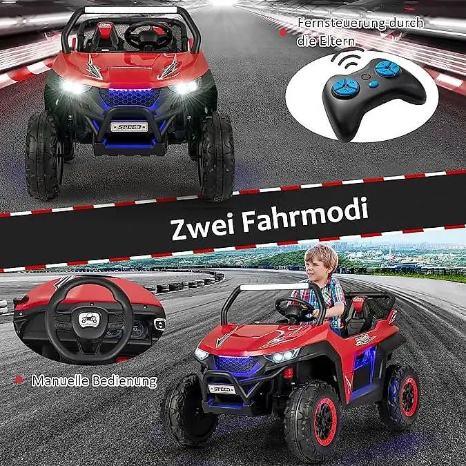 Kinderauto 118x74x71cm, 20kg, 2 Sitze