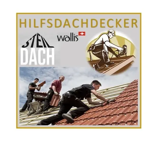 Hilfsdachdecker (Steildach) CH-Kt. Wallis/Sion - per sofort