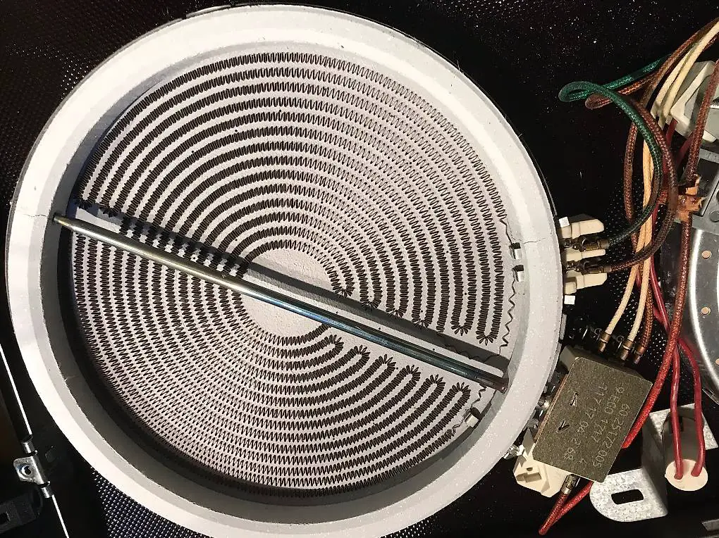 Strahlungskörper Heizkörper Herdplatte EGO 1800/900W 400V