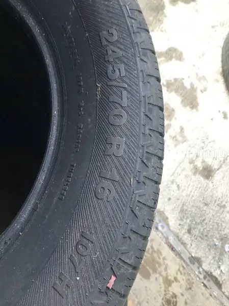  4X BARUM WINTERREIFEN SEHR GUTER PROFIL 245.70.R16 M+S