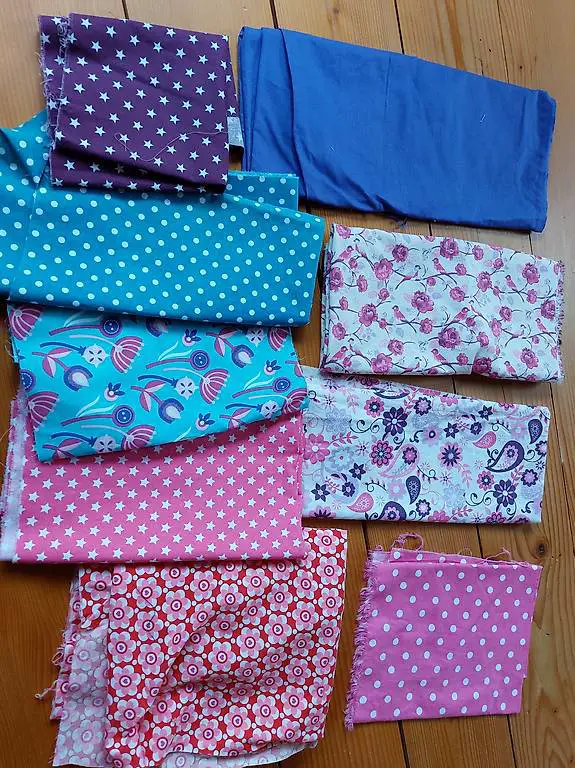 Baumwollstoffe ideal für Kindersachen, Patchwork