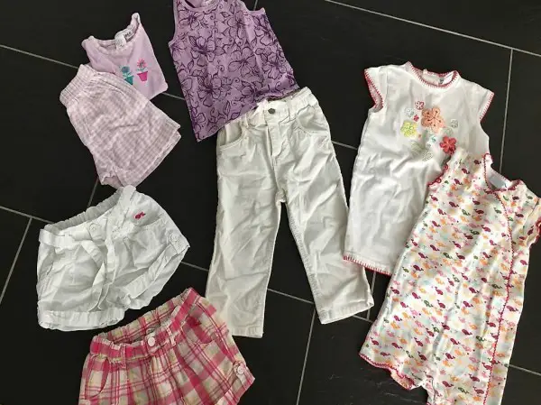 Herziges 8-tlg. Mädchensommerset Gr.74-80