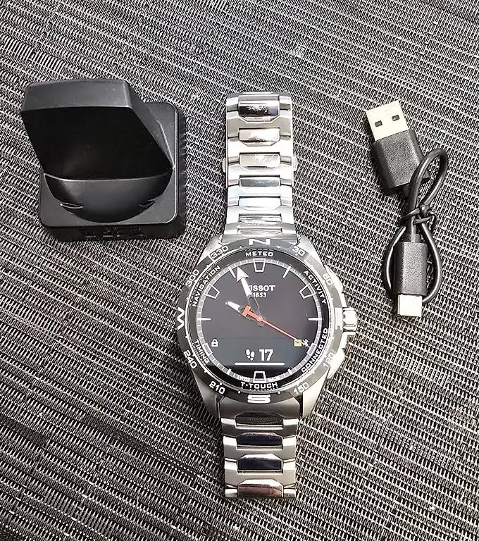 tissot t-touch connect voll titanium