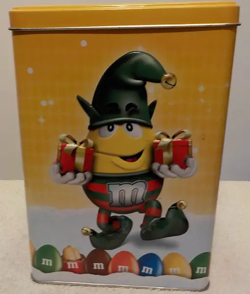 Vintage M&M`s Winter Blechdose