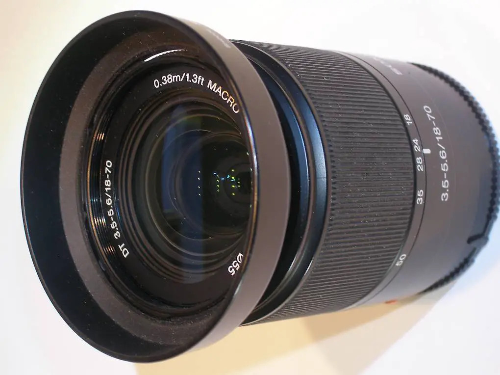 Sony18-70mm macro DT AF objektiv sehr gut erhalten