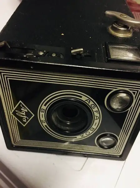 Macchina fotografica antica