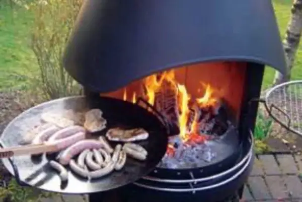 Custom Terrassen Grill Kamin