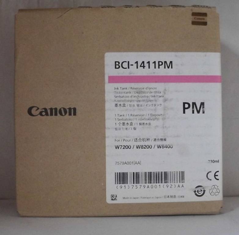 Canon iP W7200/W8200/W8400 Photo magenta Patrone, BCI-1411PM