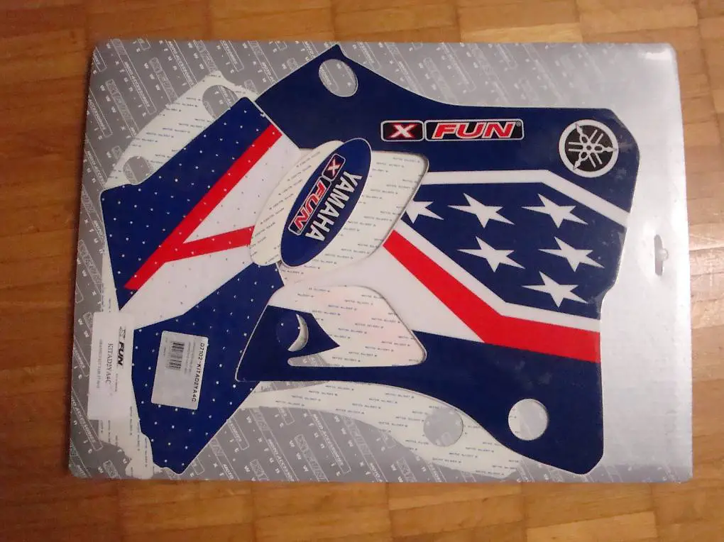 yamaha yz 125 jg.96-2001 graphic set