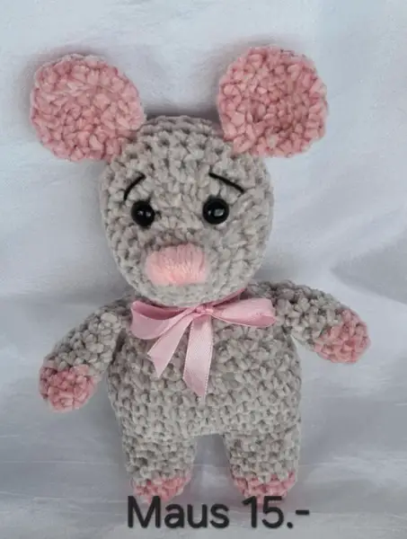 Liebevoll gehäkelte Tierli