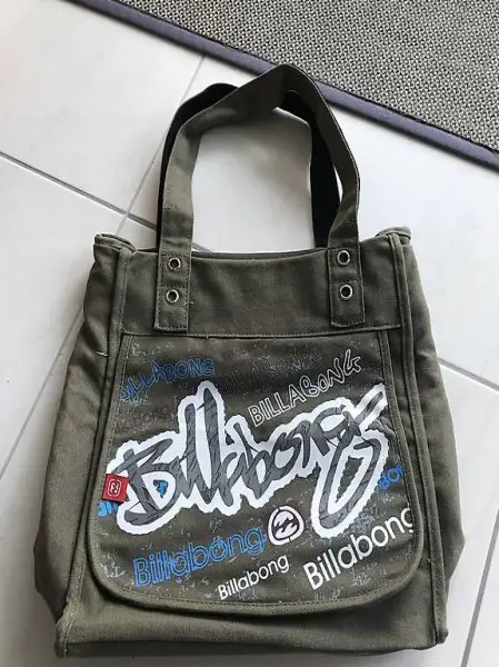 Billabong-Tasche aus Stoff