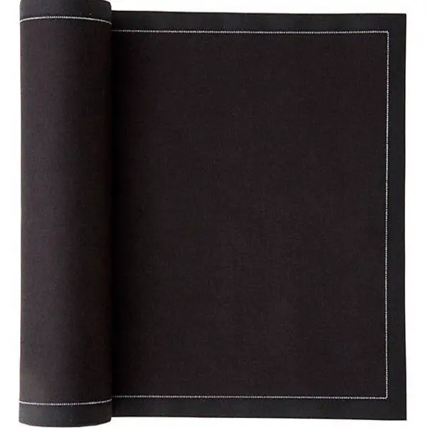  Tischsets My Drap Schwarz 30x50 cm