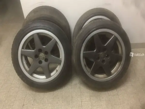  4x Wolfsburg Edition Felgen inkl. Reifen - 195/50 R16 84T