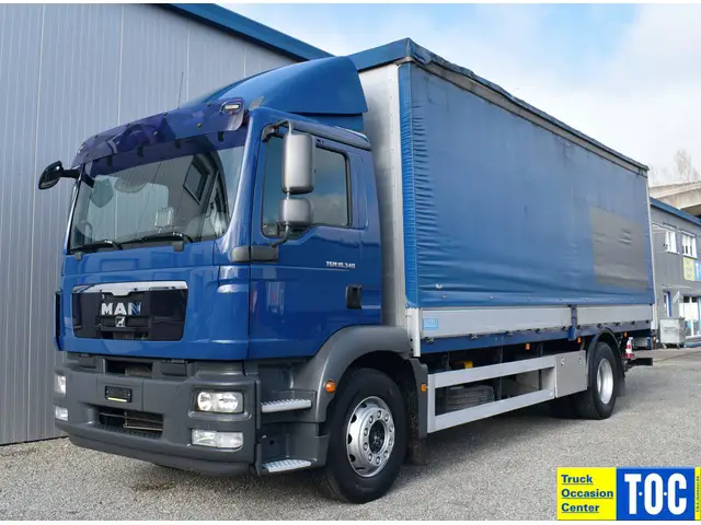 MAN, TGM 18.340 4x2 Edscha LBW, Brücke-Verdeck