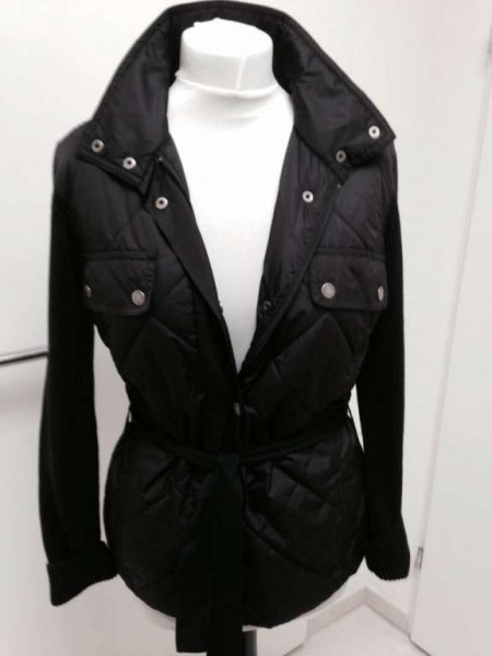 Jacke Blazer Weste Gr. 38 schwarz