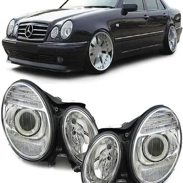  MERCEDES E KLASSE W211 02-06 XENON SCHEINWERFER SET D2S H7