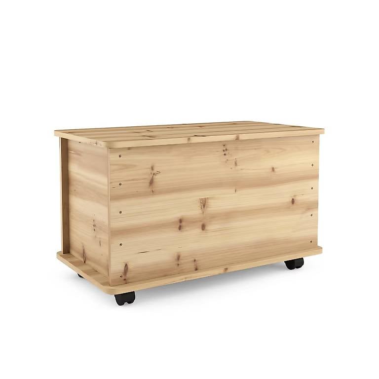 Spielzeugkiste Holz 73 x 40 x 43 cm natur
