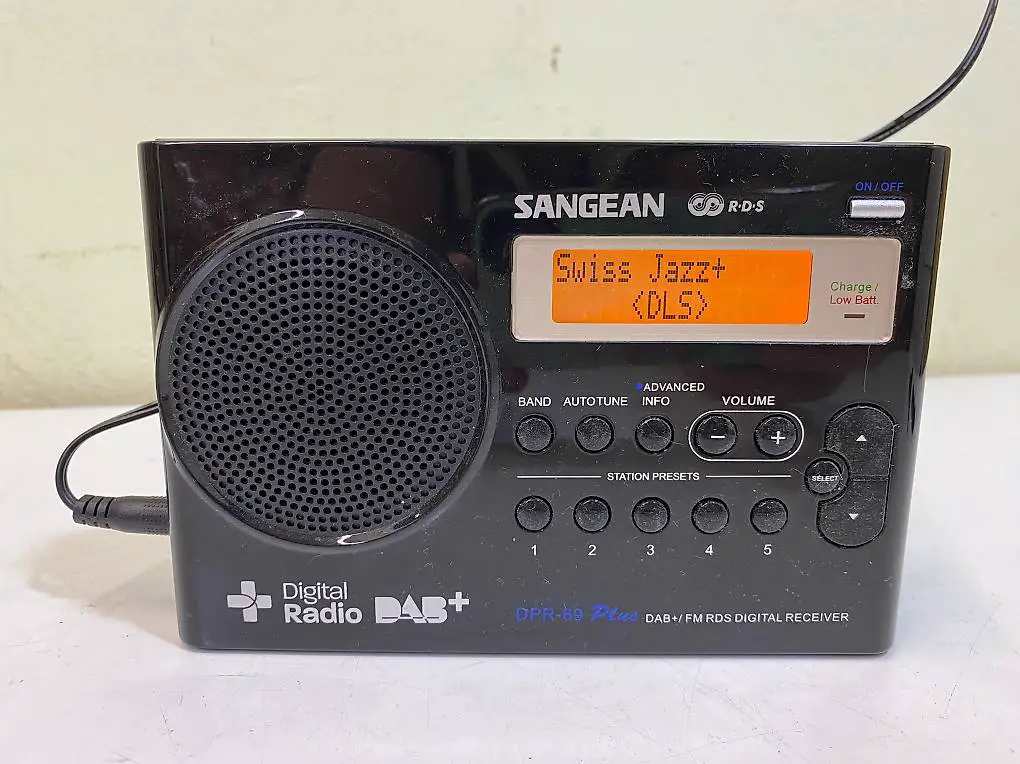 Sangean DPR-69 tragbares DAB Digitalradio