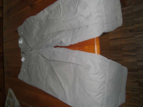 Halblange olive Hose gr. 152