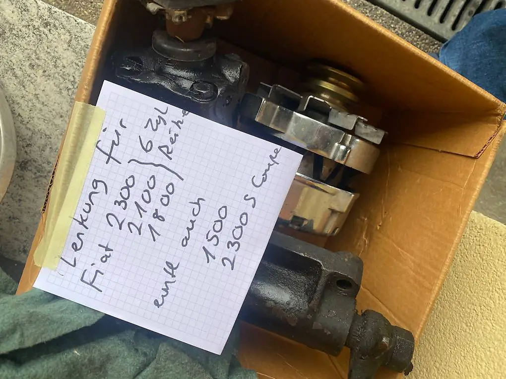 Fiat 2300 S Coupe ev 2100 Servolenkung