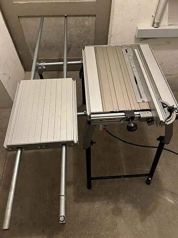 Festo Basis Plus Kreissägetisch, Einlegepl, Schiebeschlitten