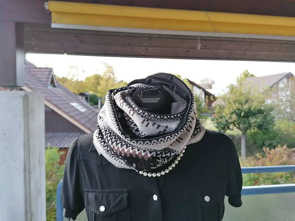 Schicker Winterschal Loop Schlauchschal / unikat