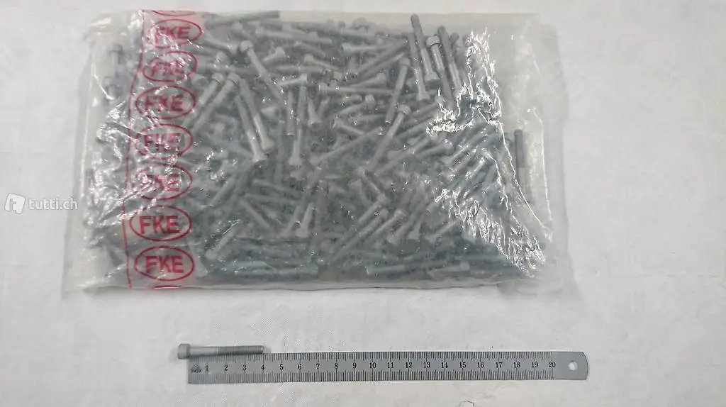 Inbus-Schrauben 12.9 M5 x 40 x 24mm