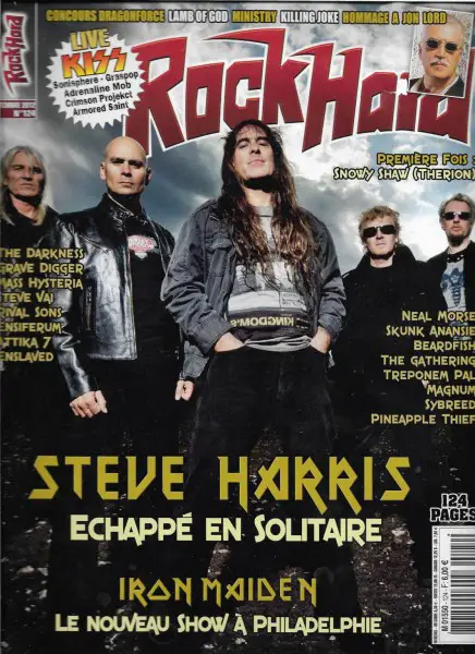 MAGAZINE IRON MAIDEN On Cover : Rock Hard N 124