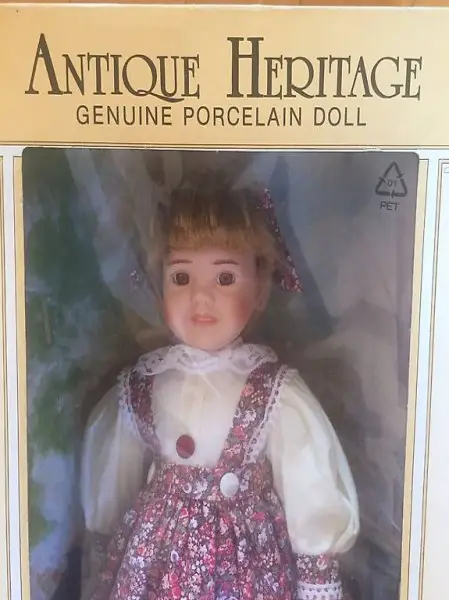 Antique Heritage genuine Porcelain Doll