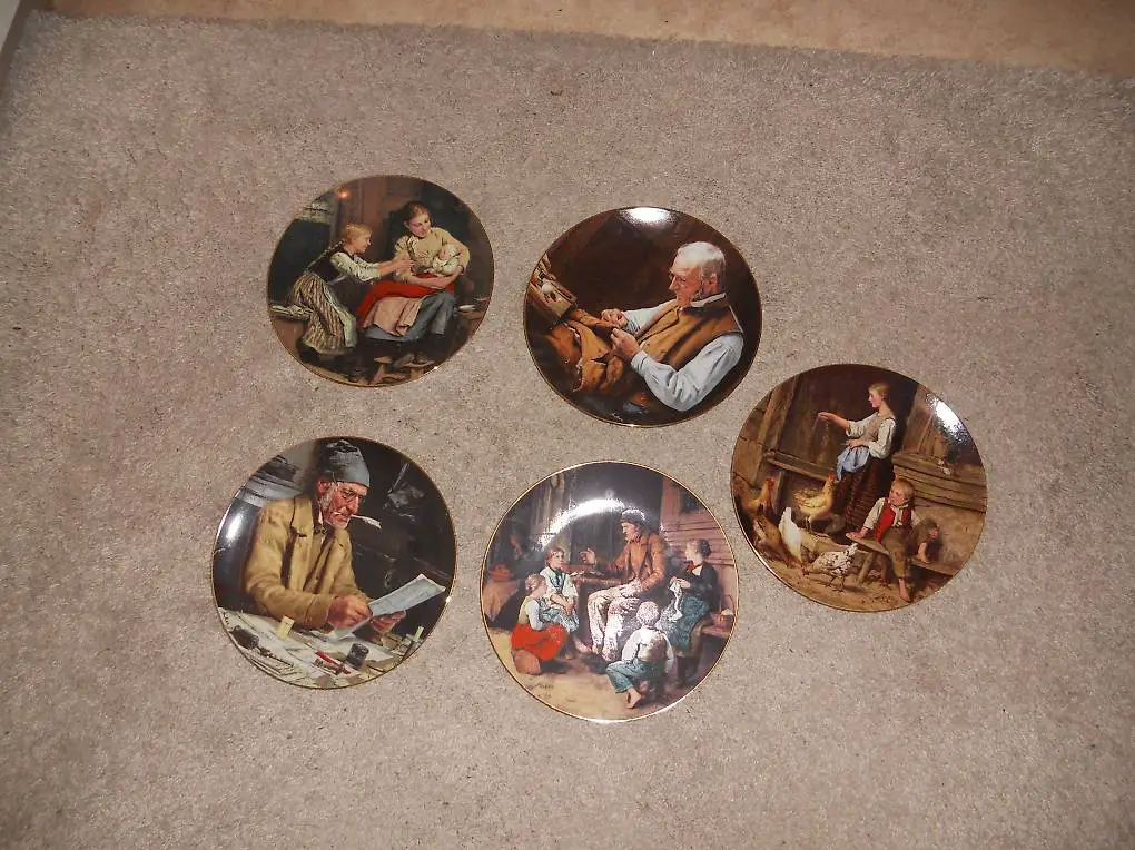 7 Ankers Porzellan Teller zur Auswahl