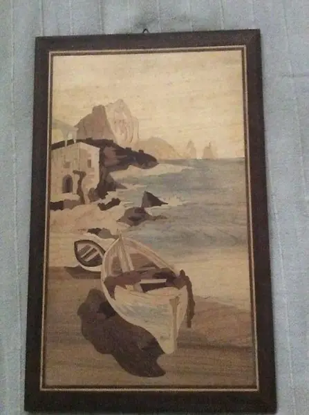 Schöne Bild auf Holz