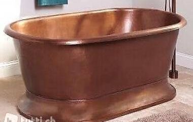  Badewanne Freistehende Wanne Kupfer Spa Becken Kupferwanne