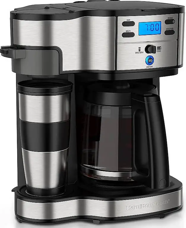 Hamilton Beach Kaffeemaschine mit zweifachem Brühsystem, mit