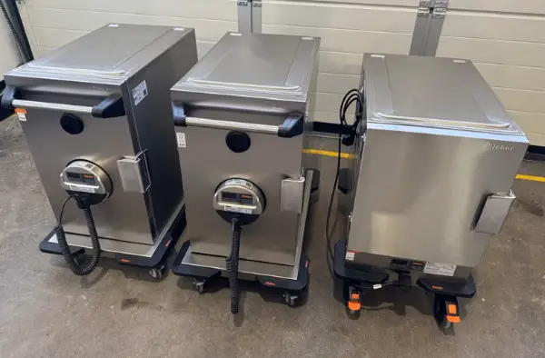 Rieber Thermoport, fahrbar 2x beheizt 1x gekühlt