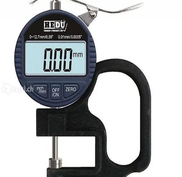  digitales Dickenmessgerät Hedü S365, Nr. 111454