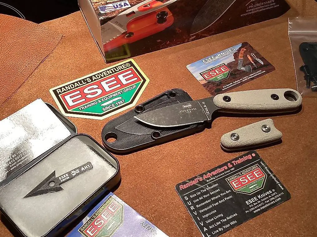 ESEE IZULA II Tactical Survivalmesser und viel Zubehör