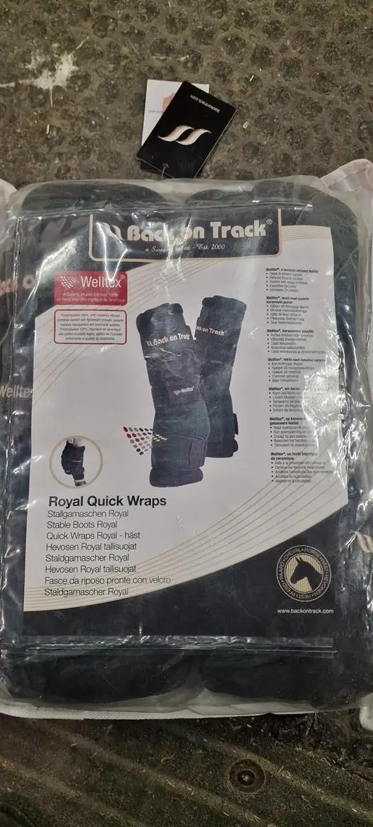 NEU: Back On Track Quick Royal Stallgamaschen Hunter Green, S