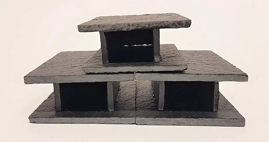 Schieferhöhle 12 cm, NEU/OVP