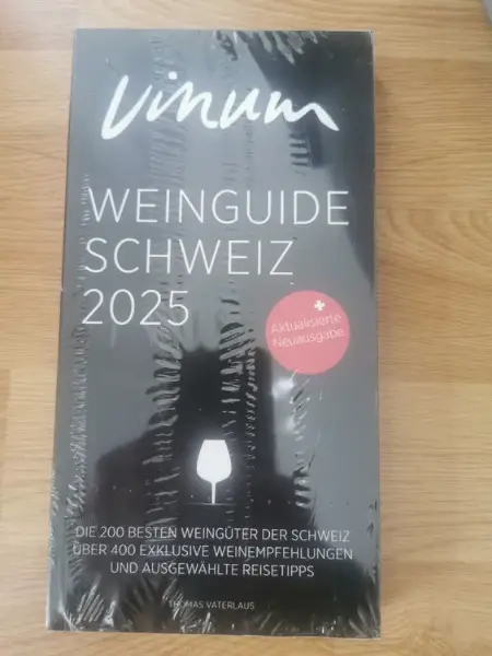 Neuer Vinum Weinguide Schweiz 2025 - Top Geschenkidee