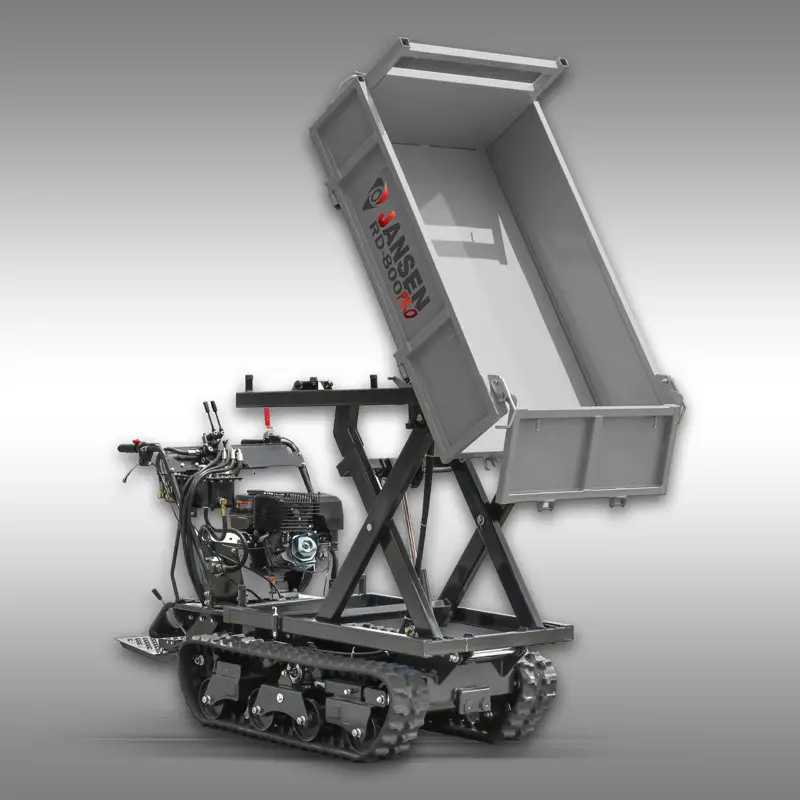 Raupendumper RD-800pro, Hochentlader, 15PS