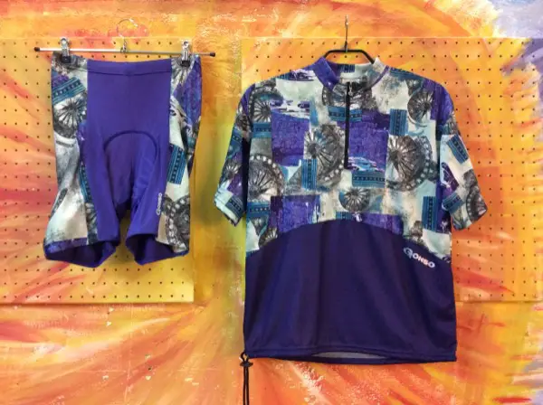 Neues Velotrikot mit Velohosen, GONSO, dunova, VINTAGE, NOS