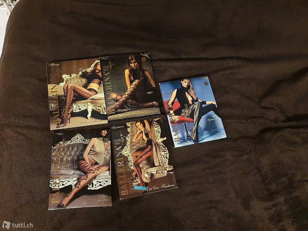 Damen Strümpfe 5x Ballerina