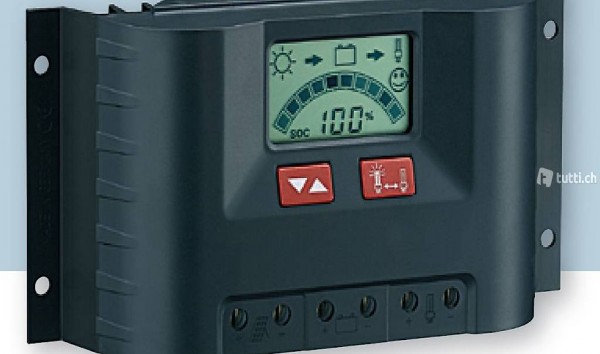  Steca PR2020 Solar Laderegler 12/24V 20/20A mit LCD Anzeige