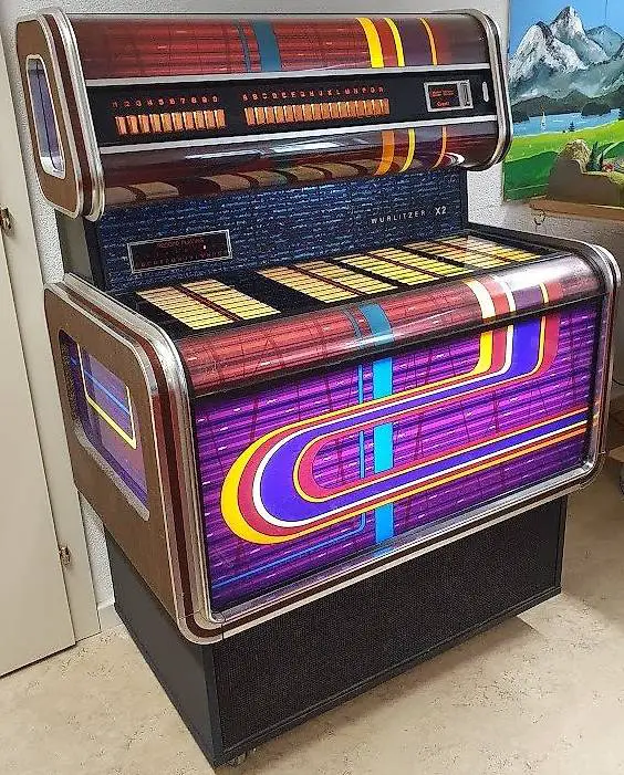 Wurlitzer X2 mit 80 Singles