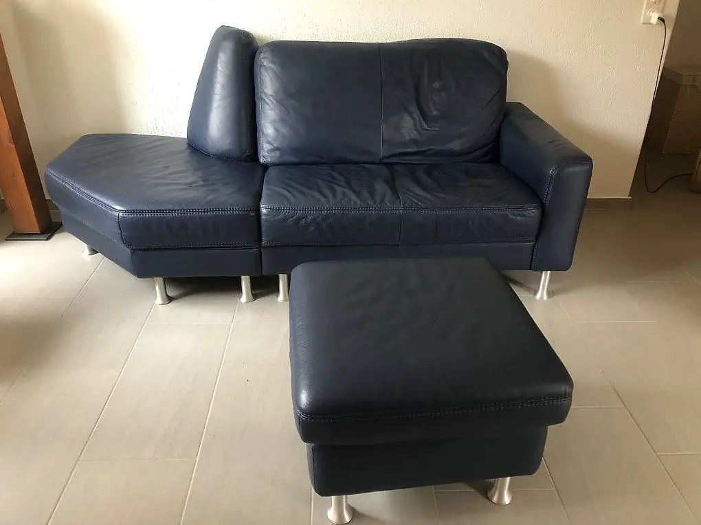 Himolla Sofa Echtleder